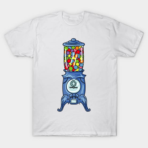 Retro Gumball Machine T-Shirt by SWON Design